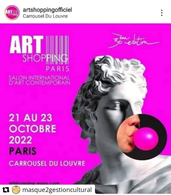 Exposición Liliana Caram Carrousel du Louvre - Arte argentino París