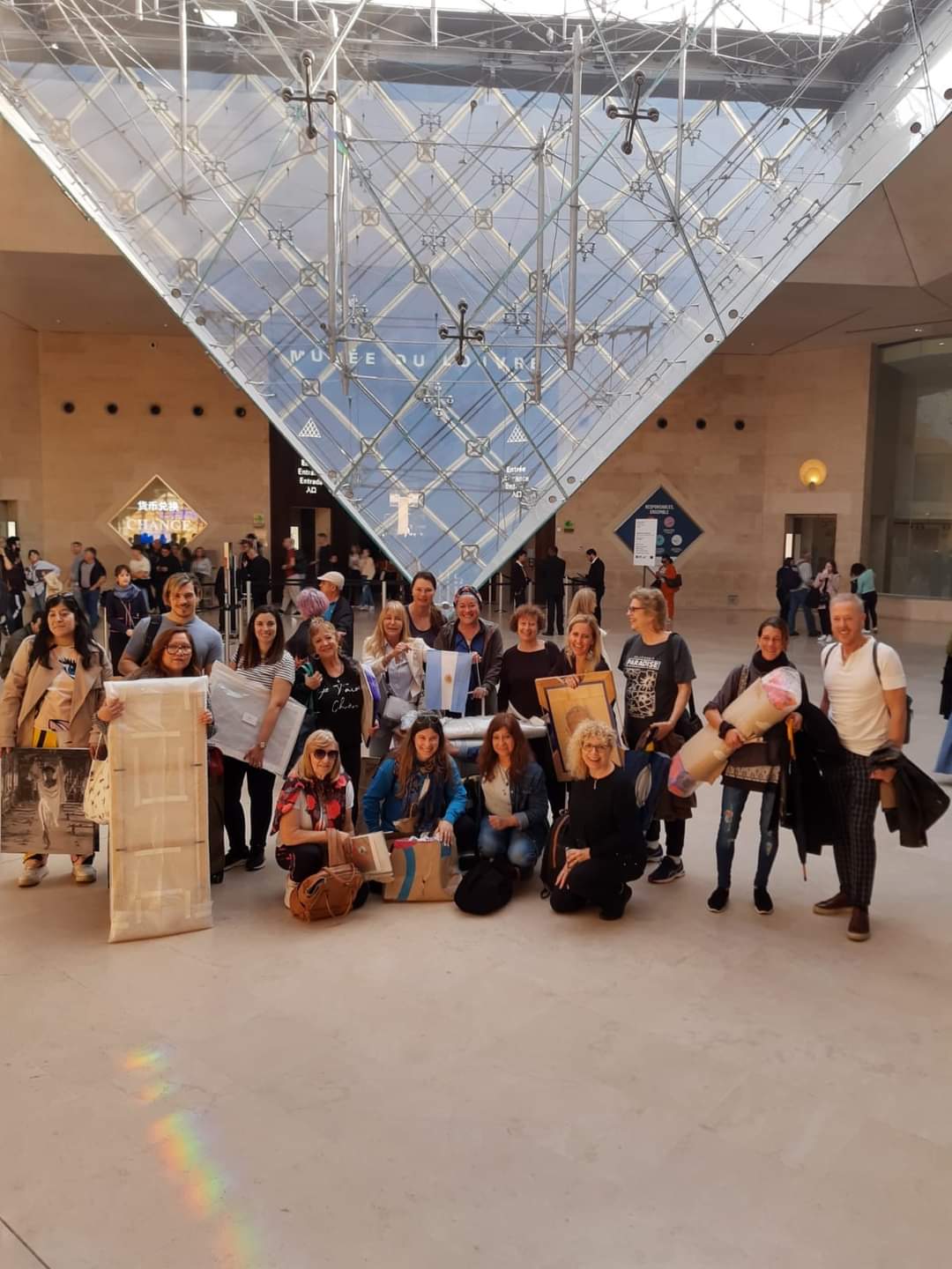 Evento ArtShopping Paris - Obras de Liliana Caram Louvre